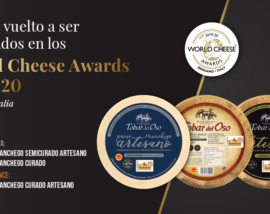 Estrenamos nueva línea de manchego artesano y nos llevamos premio